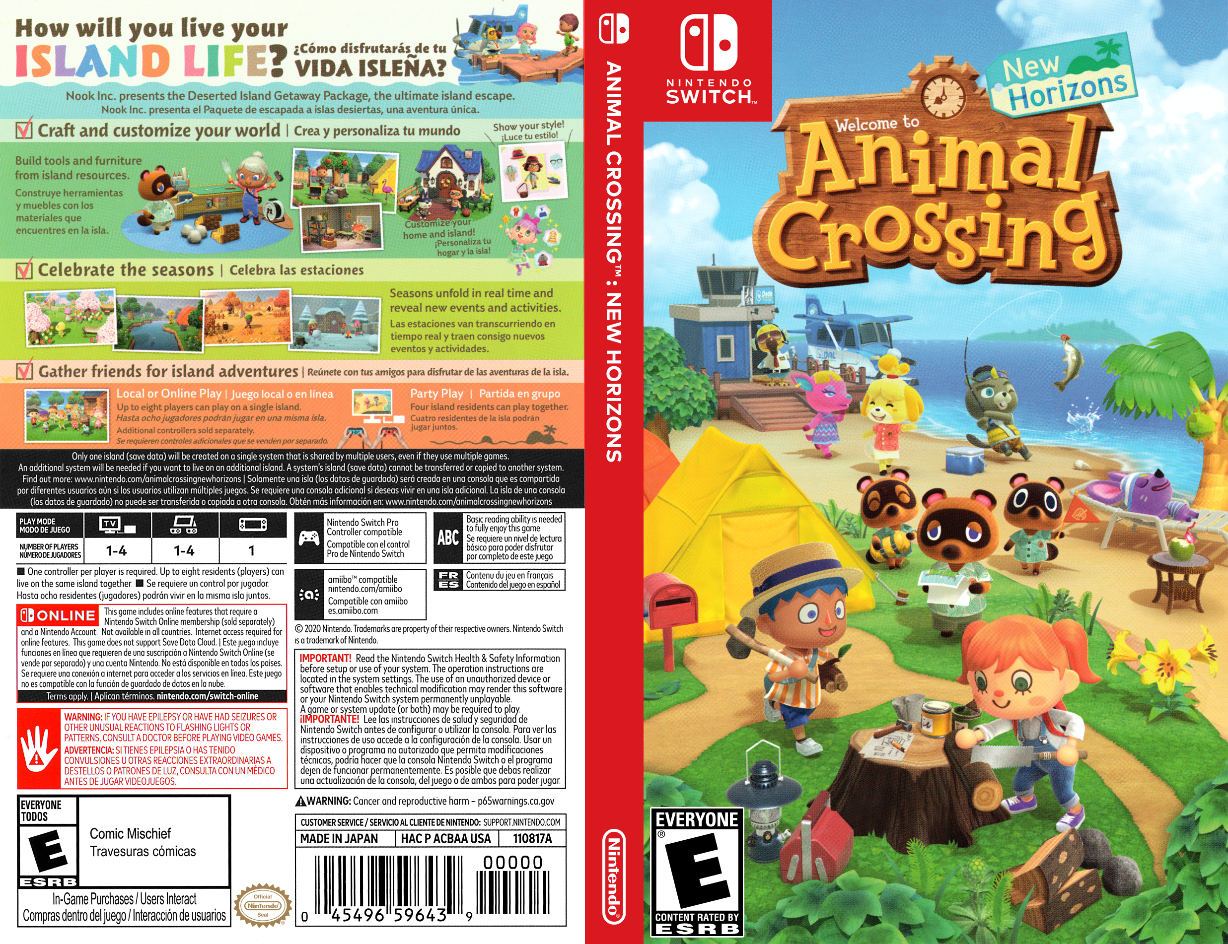 Animal Crossing: New Horizons Cover