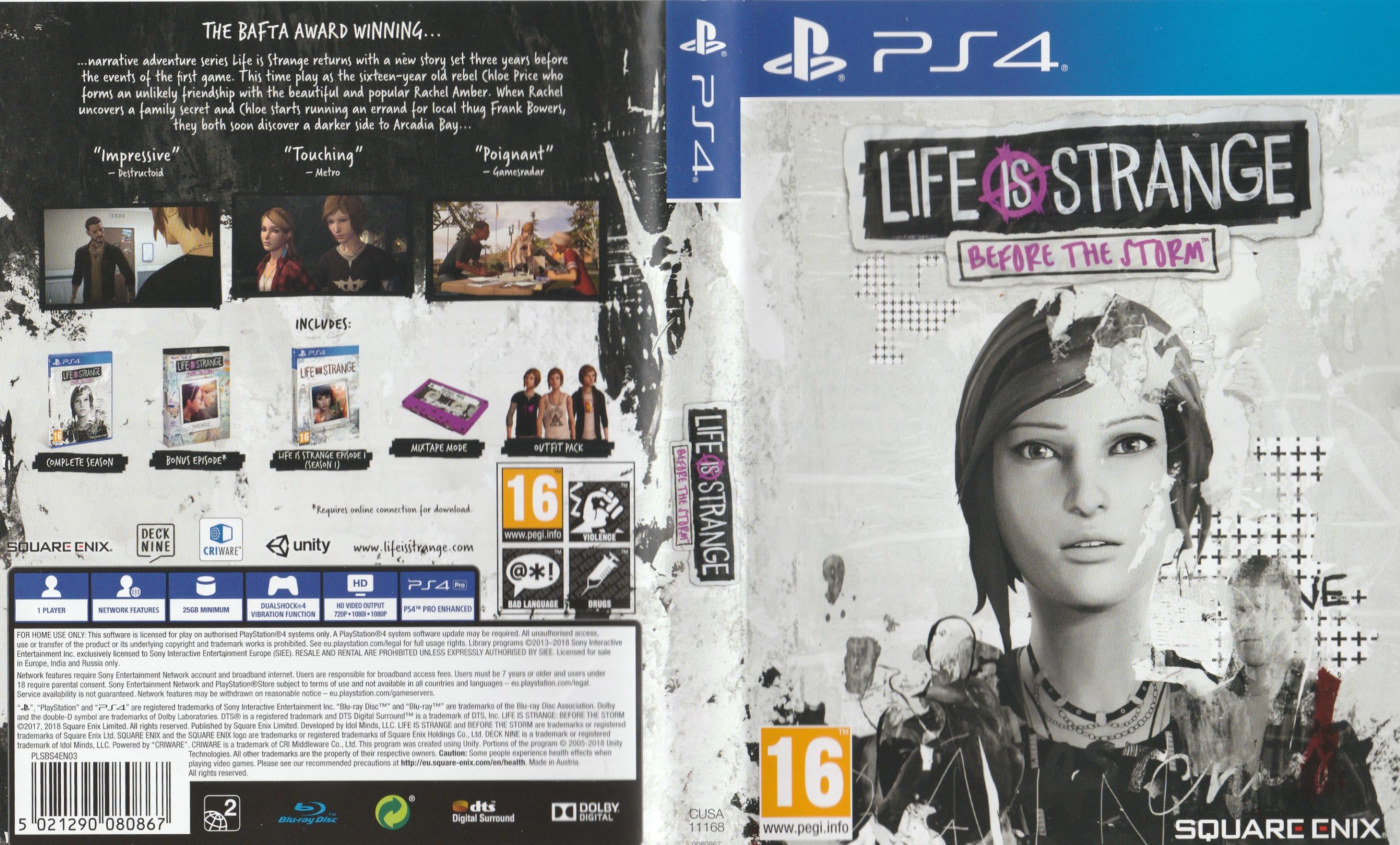 Life Is Strange: Before the Storm